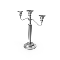 Candle Holder Silver PNG & PSD Images