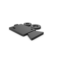 Black Symbol Video Camera PNG & PSD Images