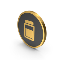 Gold Icon Jar PNG & PSD Images