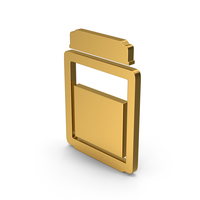 Symbol Jar Gold PNG & PSD Images