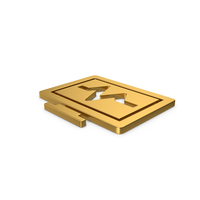 Gold Symbol Health Monitor PNG & PSD Images