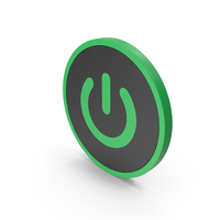 Icon Power Green PNG & PSD Images