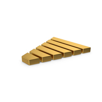 Gold Symbol Funnel Chart PNG & PSD Images