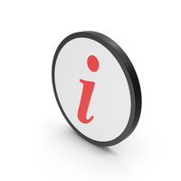 Icon Info Red PNG & PSD Images