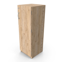 Wooden Cabinet 8 PNG & PSD Images
