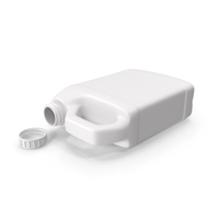 Plastic F Style Bottle 32oz With Ribbed Plastic Buttress Cap PNG & PSD Images