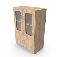 Wooden Cabinet 19 PNG & PSD Images