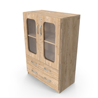 Wooden Cabinet 21 PNG & PSD Images