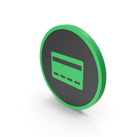 Icon Bank Card Green PNG & PSD Images