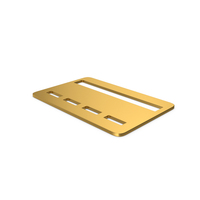 Gold Symbol Bank Card PNG & PSD Images