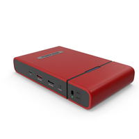 Power Bank Red PNG & PSD Images