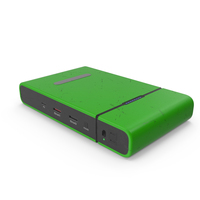 Power Bank Green Used PNG & PSD Images
