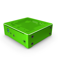 Mini PC Green PNG & PSD Images