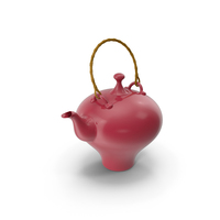 Teapot Red PNG & PSD Images