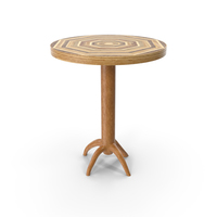 Wooden Coffee Table 02 PNG & PSD Images