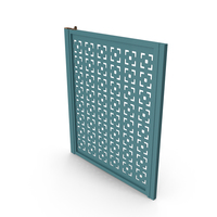 Garden Door Teal PNG & PSD Images