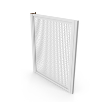 Garden Door White PNG & PSD Images