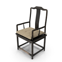 17TH-C-CHINESE-SCHOLAR-S-ARMCHAIR PNG & PSD Images