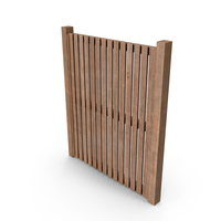 Garden Door Wooden PNG & PSD Images