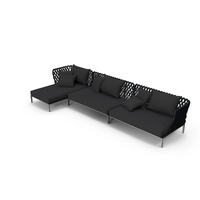 BB ITALIA OUTDOOR RAVEL Sofa PNG & PSD Images