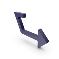 Arrow Dark Blue PNG & PSD Images