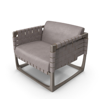 Bungalow Armchair And Stool PNG & PSD Images