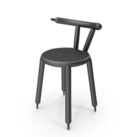 Carbon Balloon Chair PNG & PSD Images