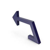 Arrow Dark Blue PNG & PSD Images