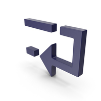 Arrow Dark Blue PNG & PSD Images