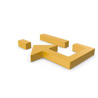 Arrow Yellow PNG & PSD Images