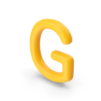 Letter G Orange PNG & PSD Images