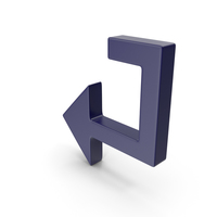 Arrow Dark Blue PNG & PSD Images