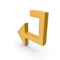 Arrow Yellow PNG & PSD Images