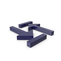 Arrow Dark Blue PNG & PSD Images
