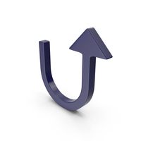 Arrow Dark Blue PNG & PSD Images