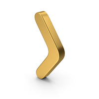 Symbol Arrow Gold PNG & PSD Images