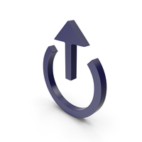 Arrow Dark Blue PNG & PSD Images