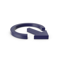 Arrow Dark Blue PNG & PSD Images