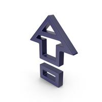 Arrow Dark Blue PNG & PSD Images