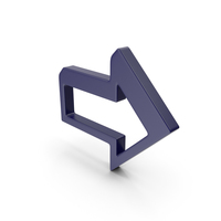 Arrow Dark Blue PNG & PSD Images