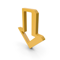 Arrow Yellow PNG & PSD Images