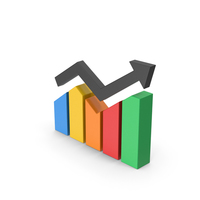 Symbol Graph Colored PNG & PSD Images