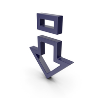 Arrow Dark Blue PNG & PSD Images