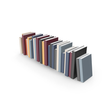 Stack of Books with Colorful Cover PNG & PSD Images