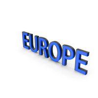Europe Text PNG & PSD Images