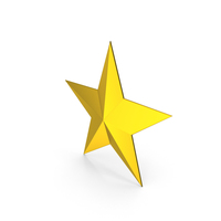 Golden Star PNG & PSD Images