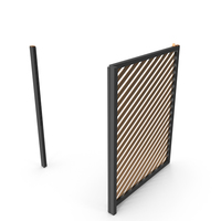 Garden Door Gold and Black PNG & PSD Images