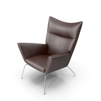 CH445 Wing Chair PNG & PSD Images