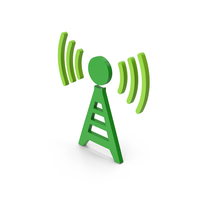 Symbol Antenna Green PNG & PSD Images