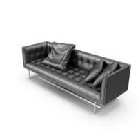 Edward Leather Sofa PNG & PSD Images
